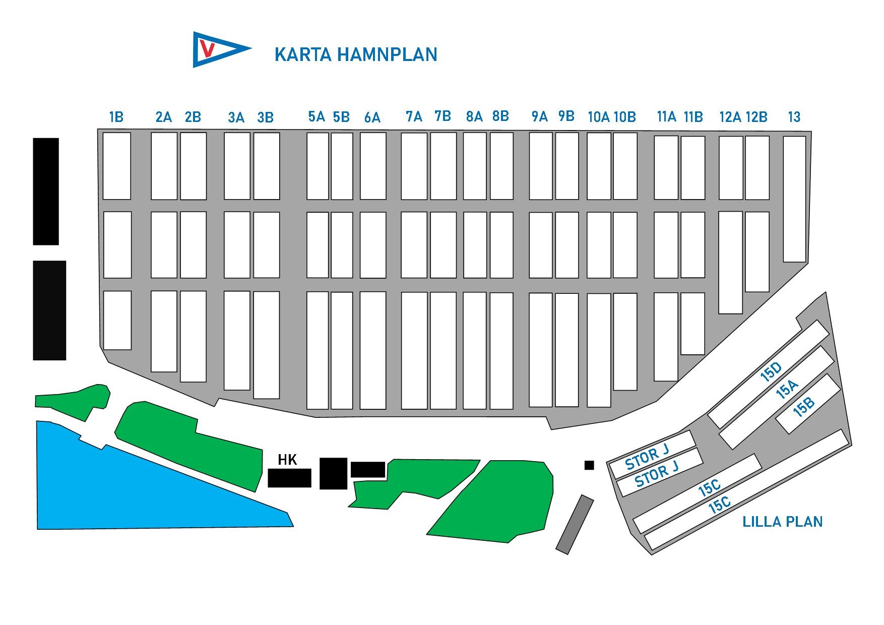 Drnarbild hamnplan